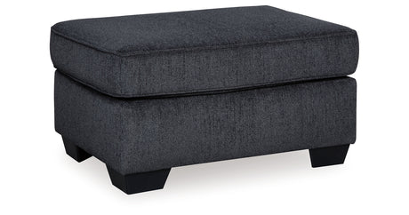 Altari Slate Chair and Ottoman from Ashley Furniture - Luna Furniture