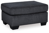 Altari Slate Chair and Ottoman from Ashley Furniture - Luna Furniture