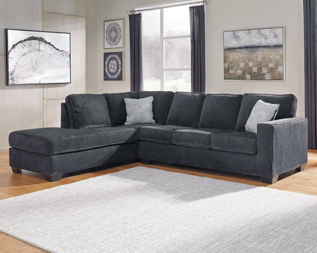 Altari Slate 2-Piece LAF Chaise Sectional from Ashley - Luna Furniture