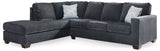 Altari Slate 2-Piece LAF Chaise Sectional from Ashley - Luna Furniture
