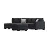 Altari Slate 2-Piece Sleeper Sectional with Ottoman from Ashley - Luna Furniture