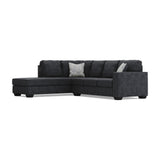 Altari Slate 2-Piece Sleeper Sectional with Ottoman from Ashley - Luna Furniture