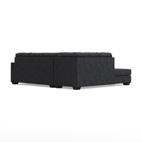 Altari Slate 2-Piece Sleeper Sectional with Ottoman from Ashley - Luna Furniture