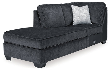 Altari Slate Left-Arm Facing Corner Chaise from Ashley - Luna Furniture