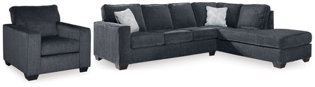 Altari 2-Piece Sectional and Chair from Ashley - Luna Furniture