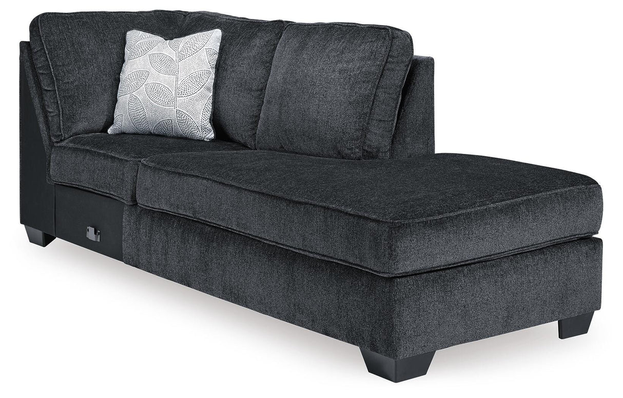 Altari Slate Right-Arm Facing Corner Chaise from Ashley Furniture - Luna Furniture