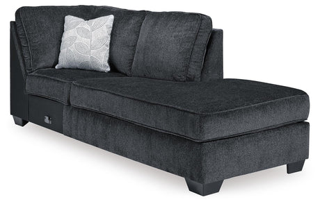 Altari Slate Right-Arm Facing Corner Chaise from Ashley - Luna Furniture