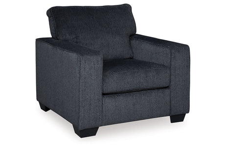 Altari Slate Sofa, Loveseat, Chair and Ottoman from Ashley - Luna Furniture