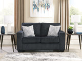 Altari Slate Loveseat from Ashley - Luna Furniture