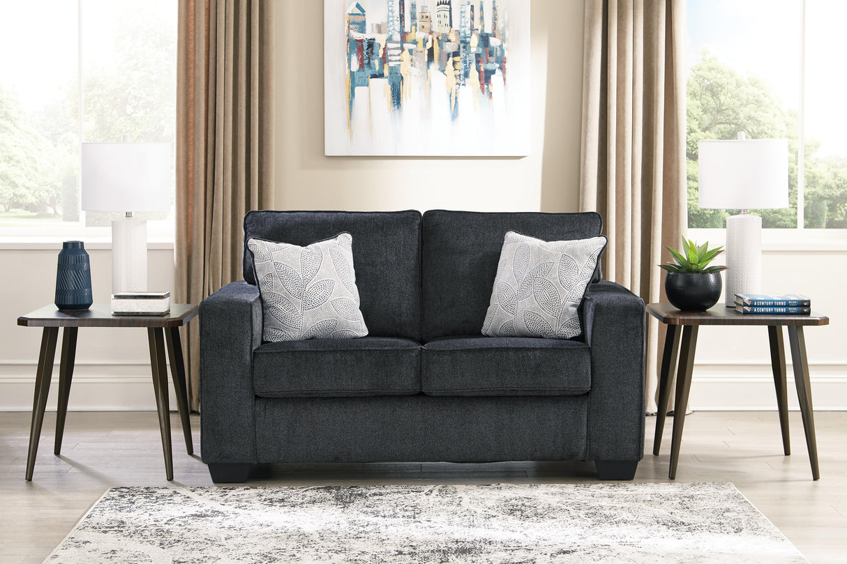 Altari Slate Sofa, Loveseat and Recliner from Ashley Furniture - Luna Furniture