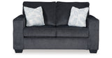 Altari Slate Loveseat from Ashley - Luna Furniture