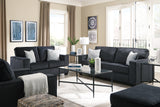 Altari Sofa, Loveseat, Chair and Ottoman in Slate from Ashley - Luna Furniture