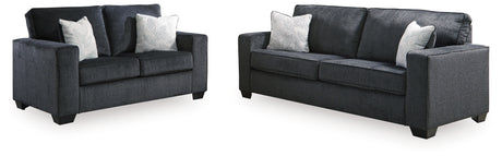 Altari Slate Sofa, Loveseat and Chair from Ashley Furniture - Luna Furniture