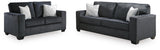 Altari Alloy Sofa and Loveseat from Ashley - Luna Furniture
