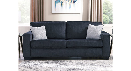 Altari Slate Queen Sofa Sleeper, Loveseat, Chair and Oversized Ottoman from Ashley Furniture - Luna Furniture
