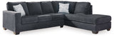 Altari Slate 2-Piece Sectional and Ottoman from Ashley - Luna Furniture