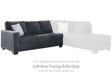 Altari Slate Left-Arm Facing Sofa from Ashley - Luna Furniture