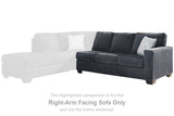 Altari Slate Right-Arm Facing Sofa from Ashley - Luna Furniture