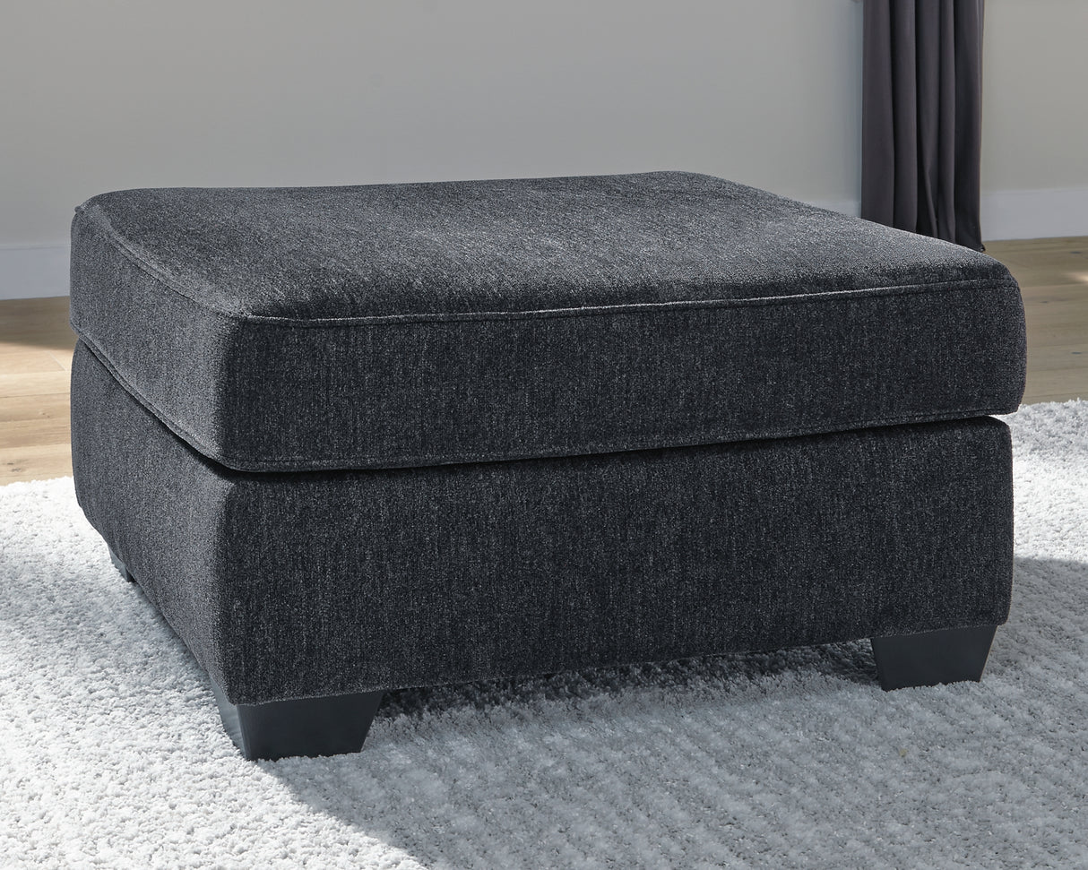 Altari Slate Chair and Ottoman from Ashley Furniture - Luna Furniture