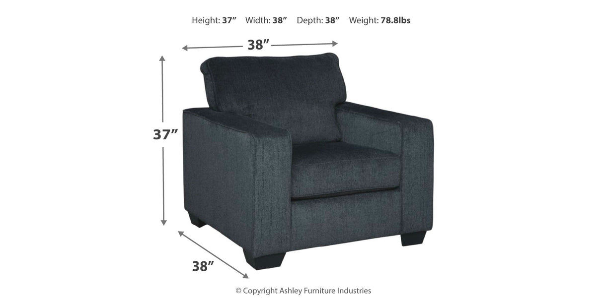 Altari Slate Chair from Ashley Furniture - Luna Furniture