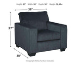 Altari Slate Chair from Ashley Furniture - Luna Furniture