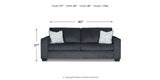 Altari Slate Sofa Sleeper with Chair from Ashley Furniture - Luna Furniture
