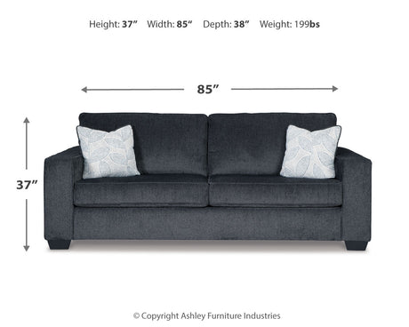 Altari Slate Queen Sofa Sleeper from Ashley - Luna Furniture