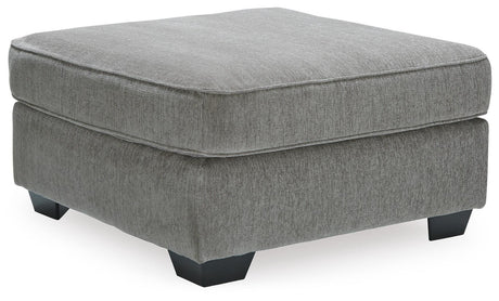 Altari Gray 2-Piece Sectional with Chaise and Oversized Ottoman from Ashley Furniture - Luna Furniture