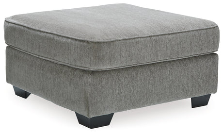 Altari Gray 2-Piece Sectional with Chaise and Oversized Ottoman from Ashley - Luna Furniture