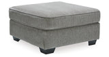 Altari Alloy Oversized Accent Ottoman from Ashley Furniture - Luna Furniture
