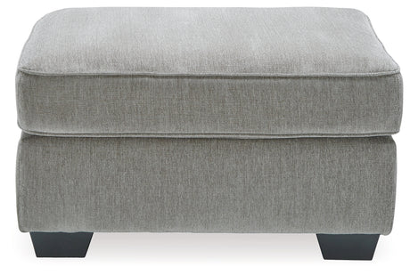 Altari Gray 2-Piece Sectional with Chaise and Oversized Ottoman from Ashley - Luna Furniture