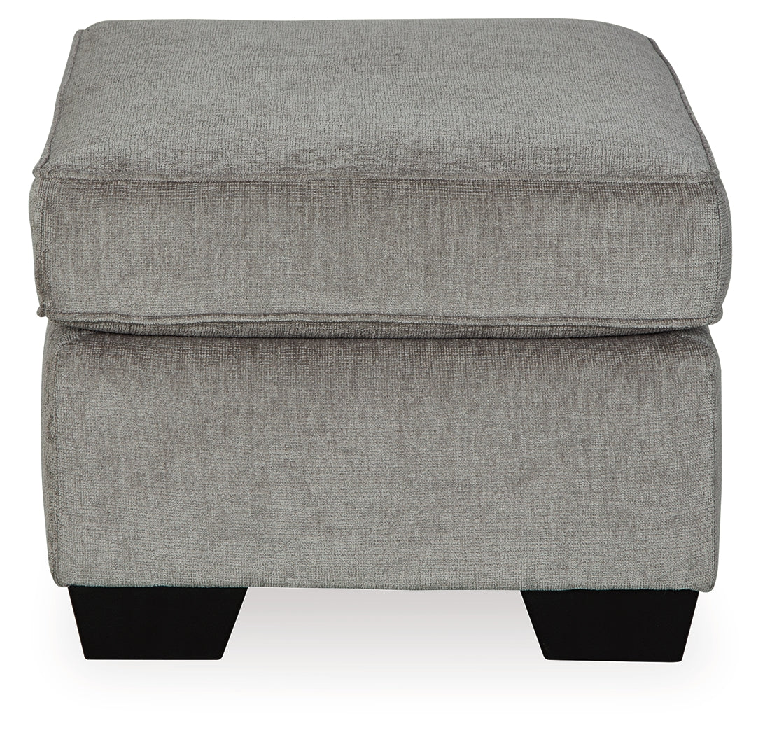 Altari Alloy Ottoman from Ashley - Luna Furniture