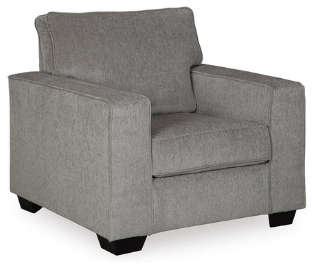 Altari Alloy Chair and Ottoman from Ashley Furniture - Luna Furniture