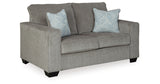 Altari Alloy 2-Piece Sectional with Chaise, Loveseat and Ottoman from Ashley - Luna Furniture