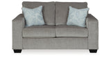 Altari Alloy 2-Piece Sectional with Chaise, Loveseat and Ottoman from Ashley - Luna Furniture