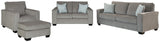 Altari Alloy Sofa, Loveseat, Chair and Ottoman from Ashley - Luna Furniture
