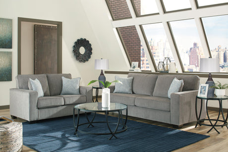 Altari Alloy Sofa and Loveseat from Ashley - Luna Furniture