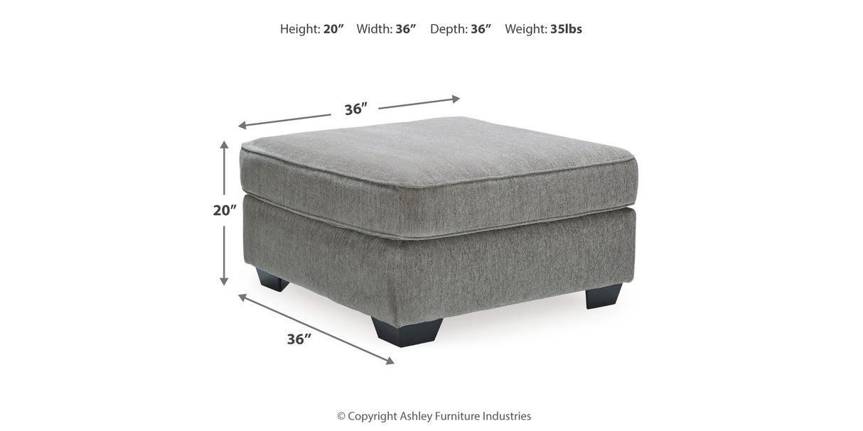 Altari Alloy Oversized Accent Ottoman from Ashley Furniture - Luna Furniture