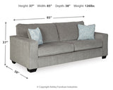 Altari Alloy Sofa from Ashley - Luna Furniture