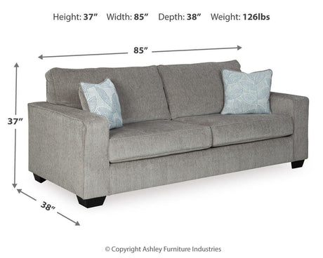 Altari Alloy Sofa and Loveseat from Ashley - Luna Furniture