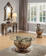 HD-8908B Bronze Coffee Table from Homey Design - Luna Furniture