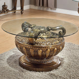 HD-8908B Bronze 3-Piece Coffee Table Set from Homey Design - Luna Furniture