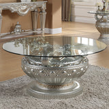 HD-8908S Silver 3-Piece Coffee Table Set from Homey Design - Luna Furniture