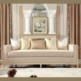 HD-8911 Champagne Loveseat from Homey Design - Luna Furniture