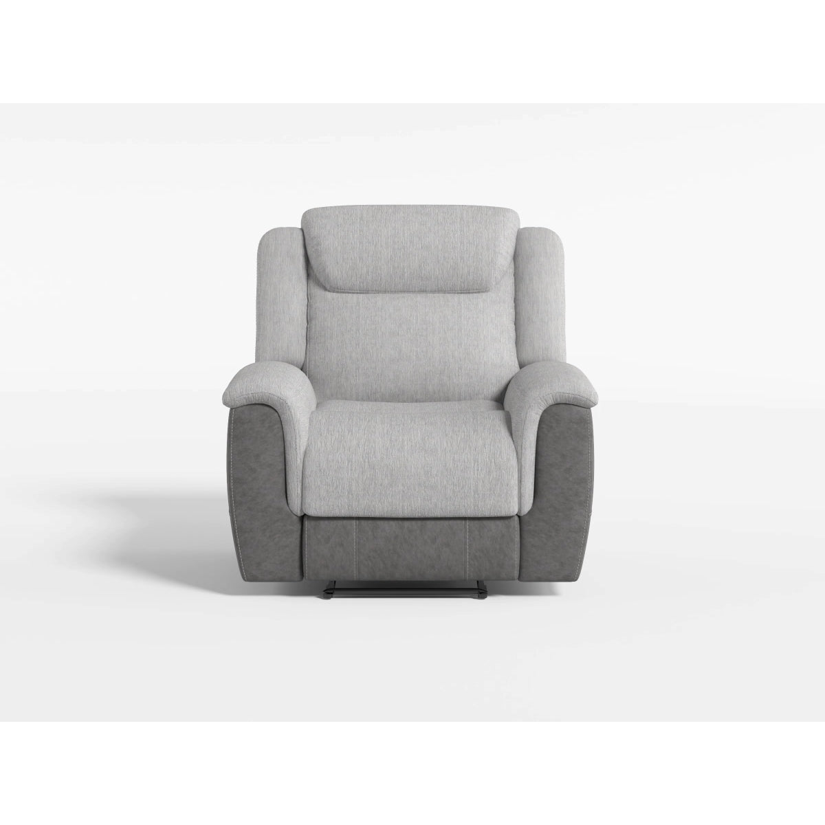 Harriette Gray Reclining Chair from Homelegance - Luna Furniture