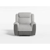 Harriette Gray Reclining Chair from Homelegance - Luna Furniture