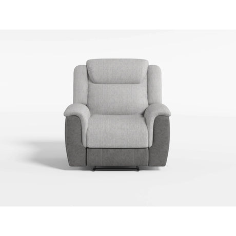 Harriette Gray Reclining Chair from Homelegance - Luna Furniture