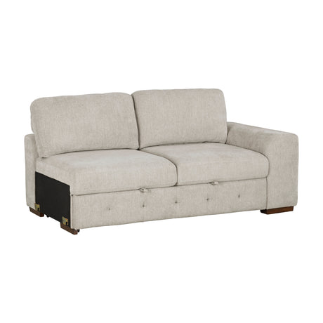 Raife Taupe 4-Piece Sectional with Right Chaise from Homelegance - Luna Furniture