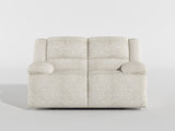 Caliber Beige Power Double Reclining Loveseat from Homelegance - Luna Furniture