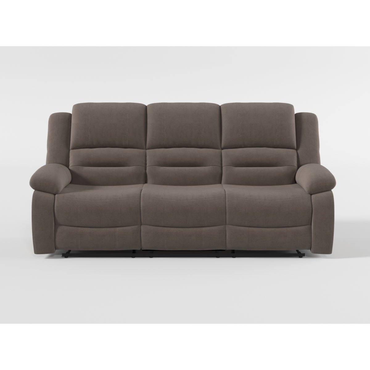 Jarita Chocolate Double Reclining Sofa from Homelegance - Luna Furniture